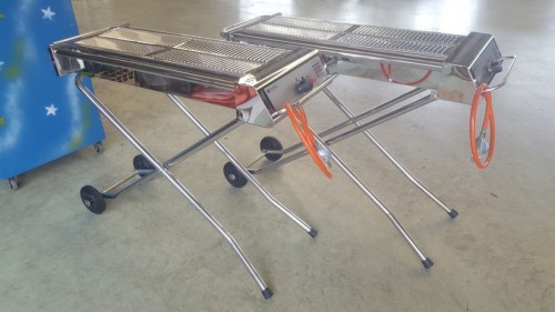 Gasbarbecue pro (opklapbaar) inclusie schoonmaakkosten